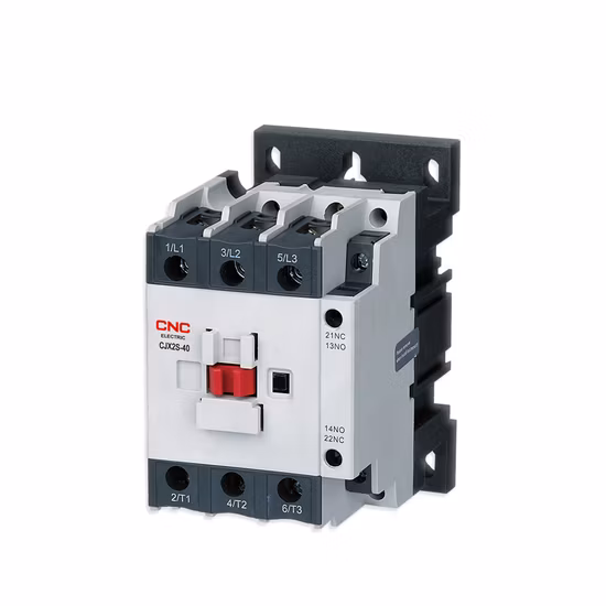 CNC nuevo diseño 9A 12A 18A 25A 32A 38A 40A 50A 65A 80A 95A 3p AC Contactores eléctricos Contactor magnético de 3 polos