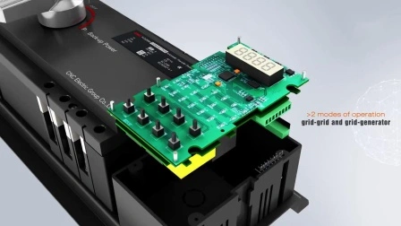 Manual eléctrico del interruptor de transferencia automática del generador ATS inteligente CNC