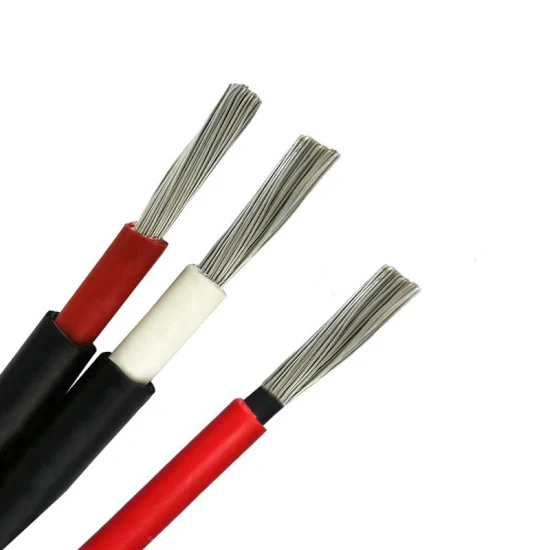 Cable solar resistente TUV Cable fotovoltaico de 6 mm 10 AWG dos